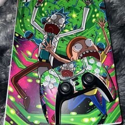 Rick And Morty Wrapped Ps5