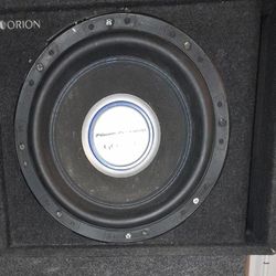 12in Subwoofer And Box