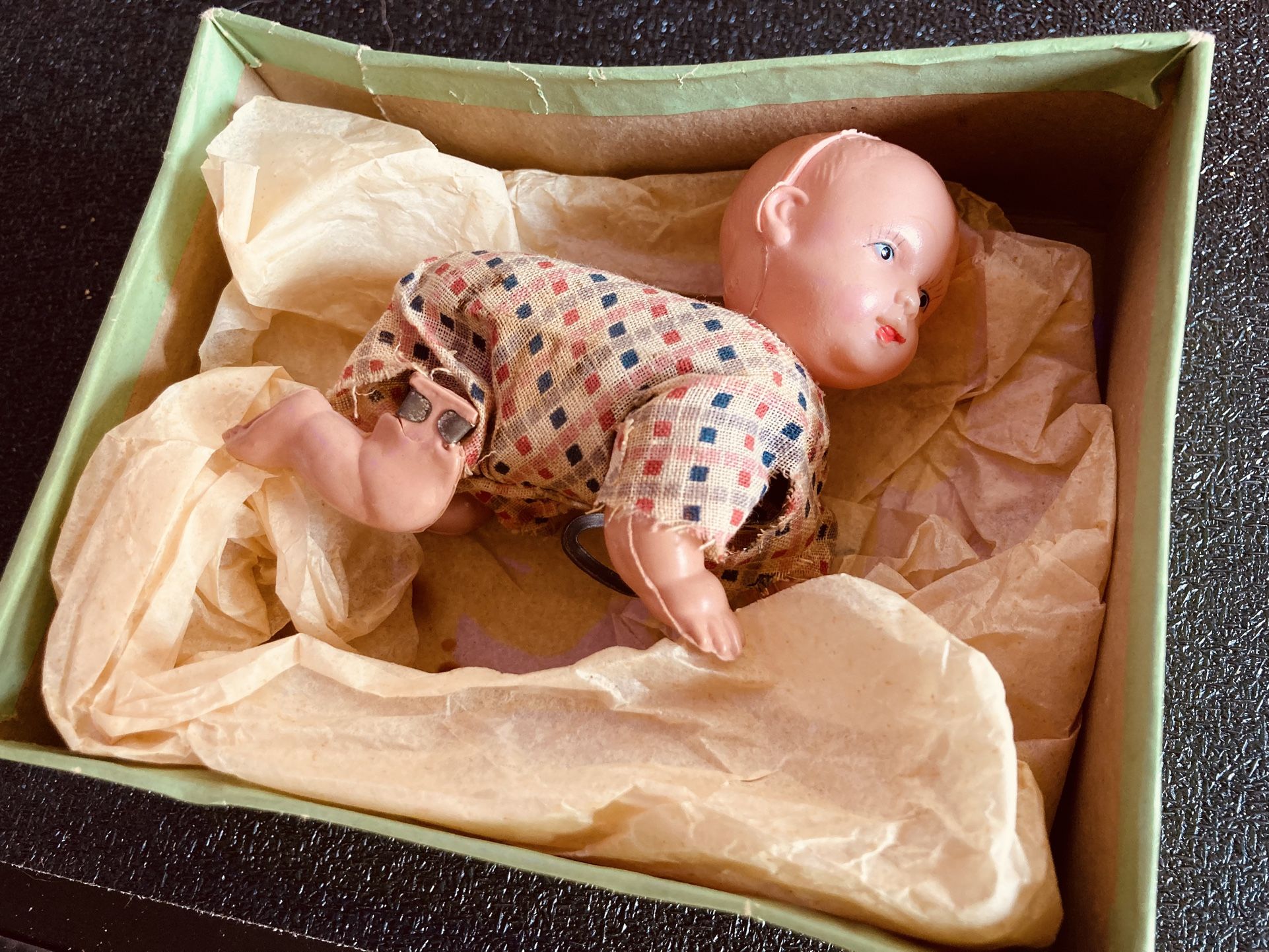 Vintage Crawling Baby Toy