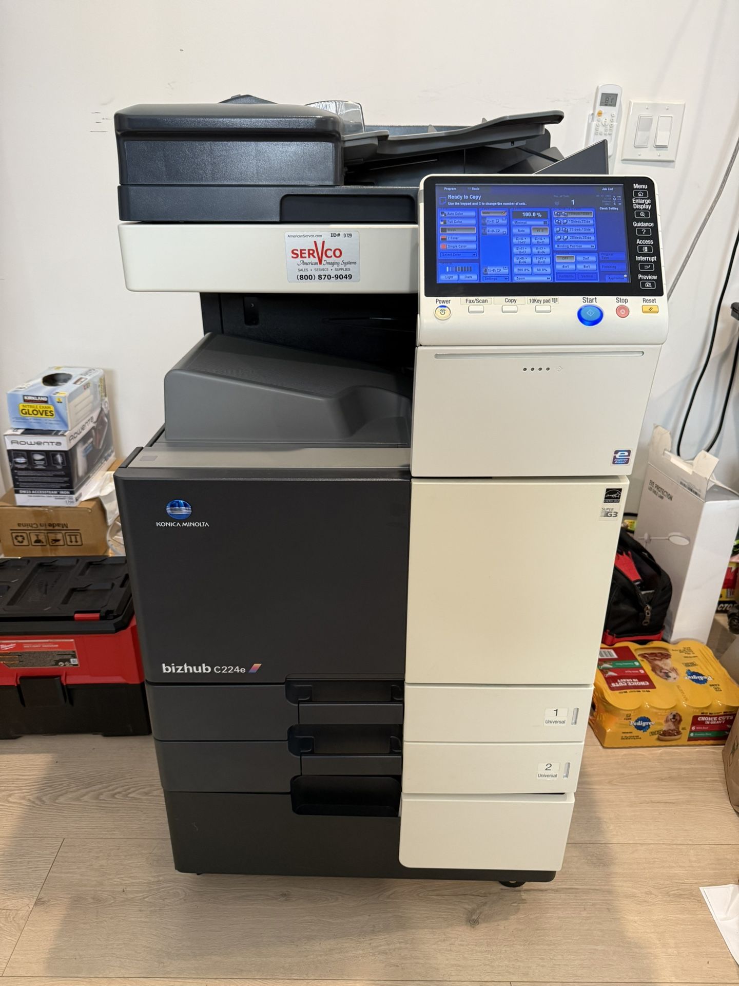 Konica Minolta bizhub C224e Color MFP Multifunction Printer