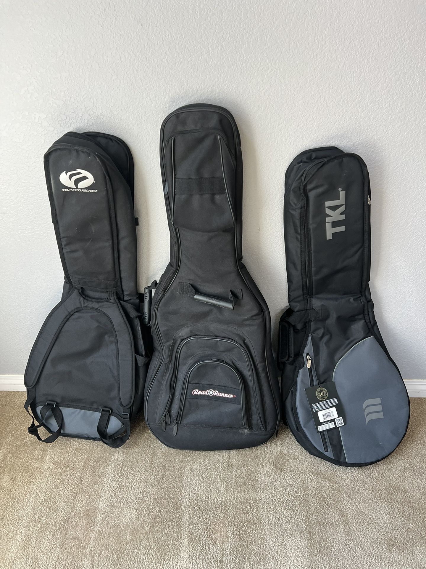 Assorted Banjo /Guitar Gig Bags.$40 Each