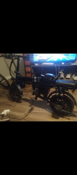 E bike 2 seater plug in almost new
