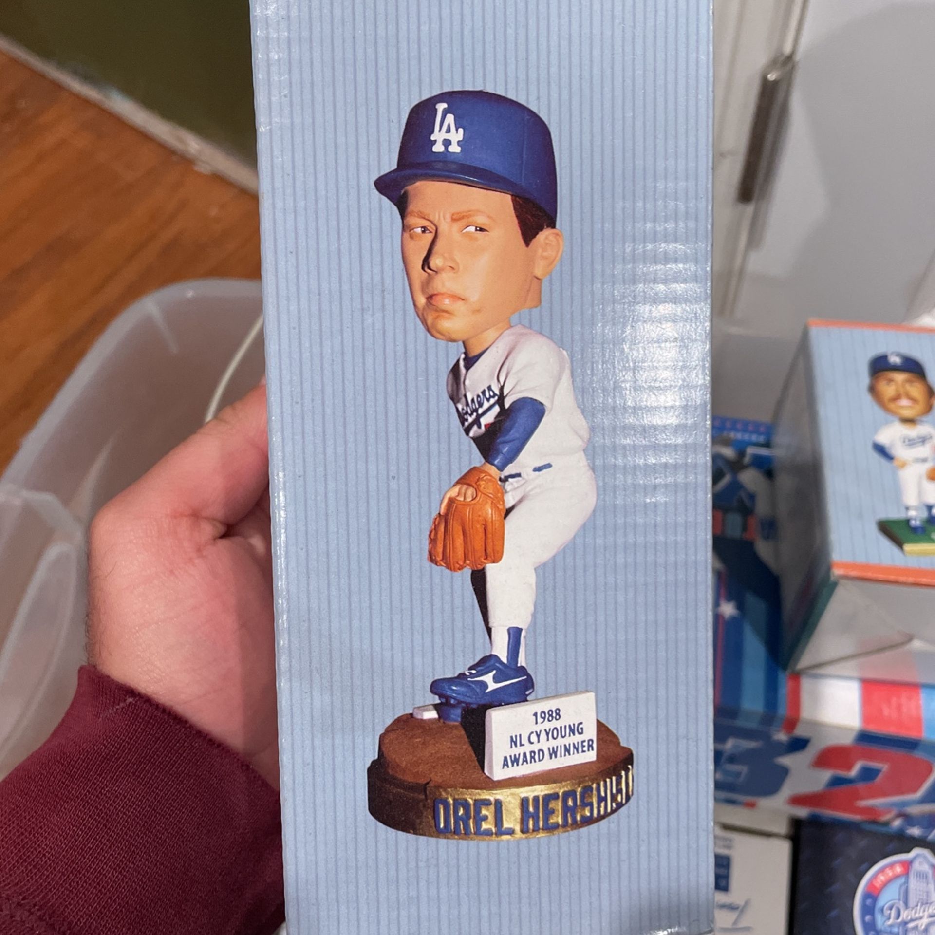 Orel Hershiser 2012 Bobble Head Los Angeles Dodgers