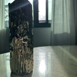 Silver Tree Trunk Branch Vase 