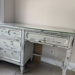 Vintage Antique 1940s Desk 