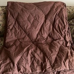 Queen Size Brown Comforter 
