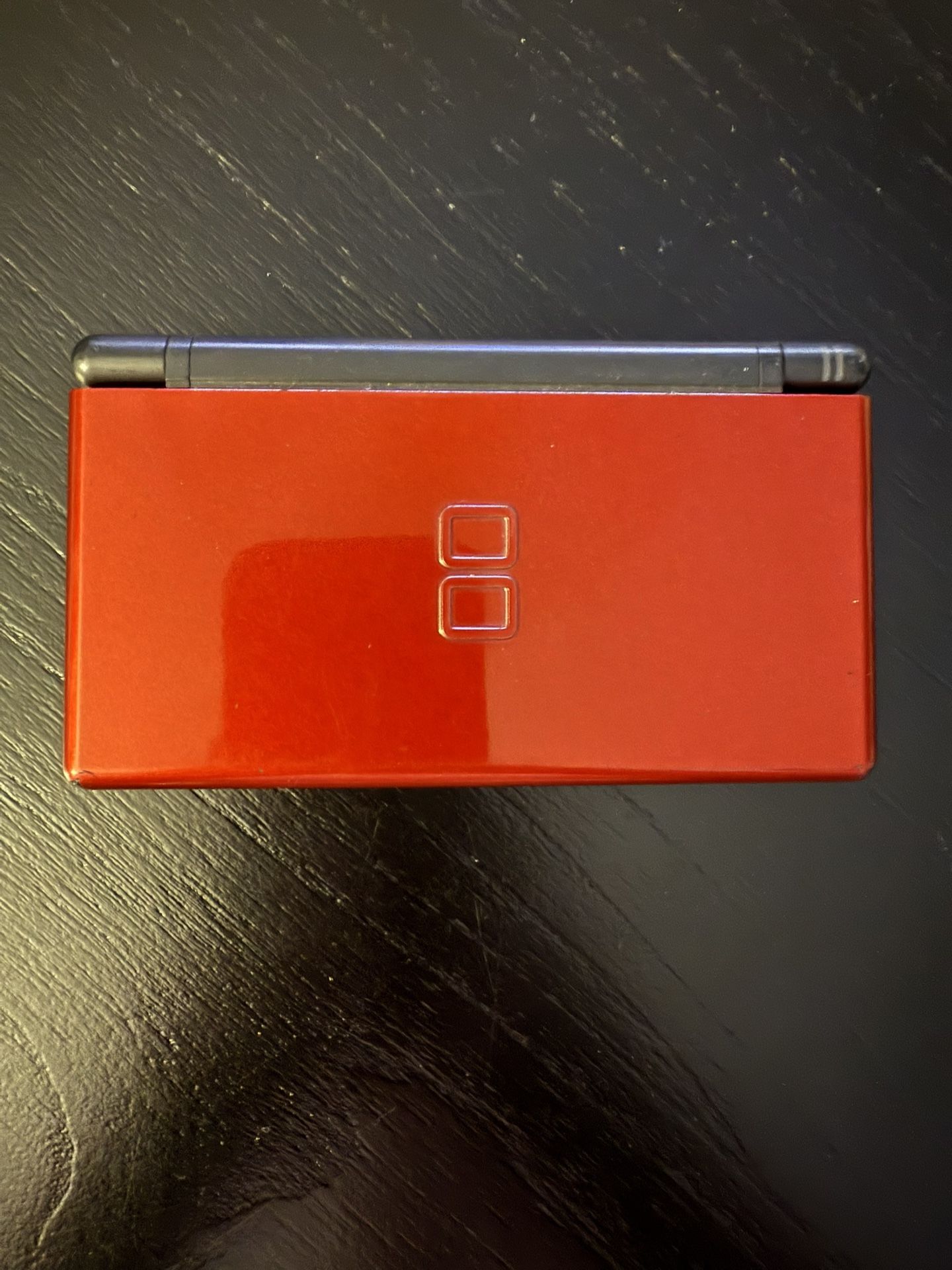 Nintendo DS Lite Crimson Red/Black Handheld Gaming System