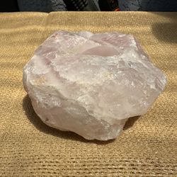 Rose Quartz Candle Holder