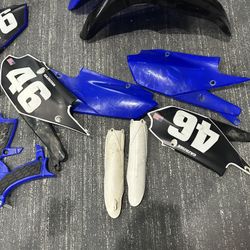 2018-22 Yamaha Yz450f or Yz250f  Plastics