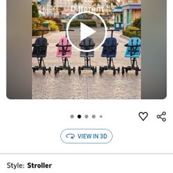 DREAM ON ME COAST RIDER TRAVEL STROLLER