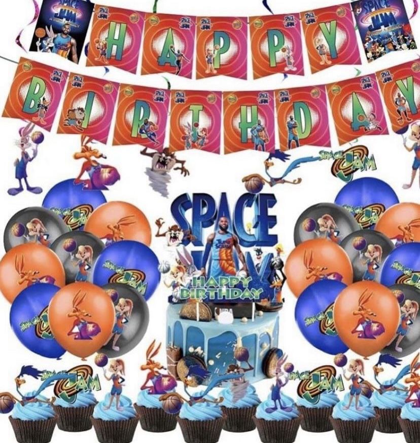 Looney Tunes Space Jam Birthday Party Supplies 