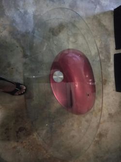 Beautifully tempered glass coffee table