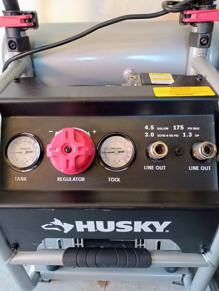 Husky Air Compressor Like New