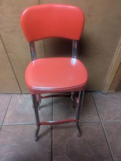 Red Cosco Counter Chair