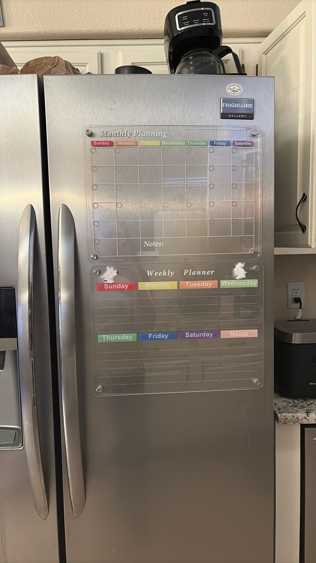 Clear Magnet Organizer 