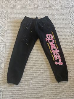 Black sp5der hoodie size S