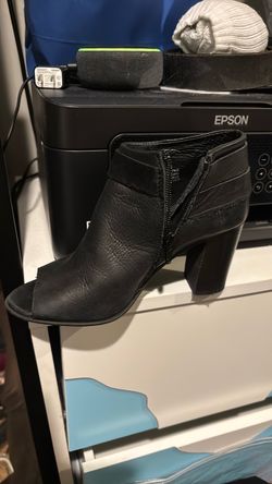 Leather boots