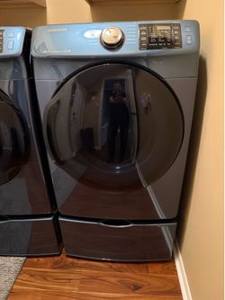 Samsung Azure Blue Electric Dryer