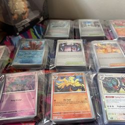 50 Pokemon Holo & Reverse Holo Card Lot