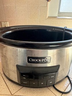 Crock-Pot Programmable Slow Cooker - Stainless
