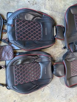 Seat cover set for a 2022 Toyota Tacoma