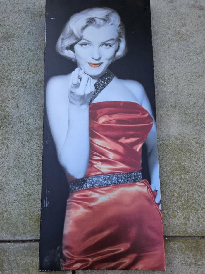 Marilyn Monroe Lady in Red Art
