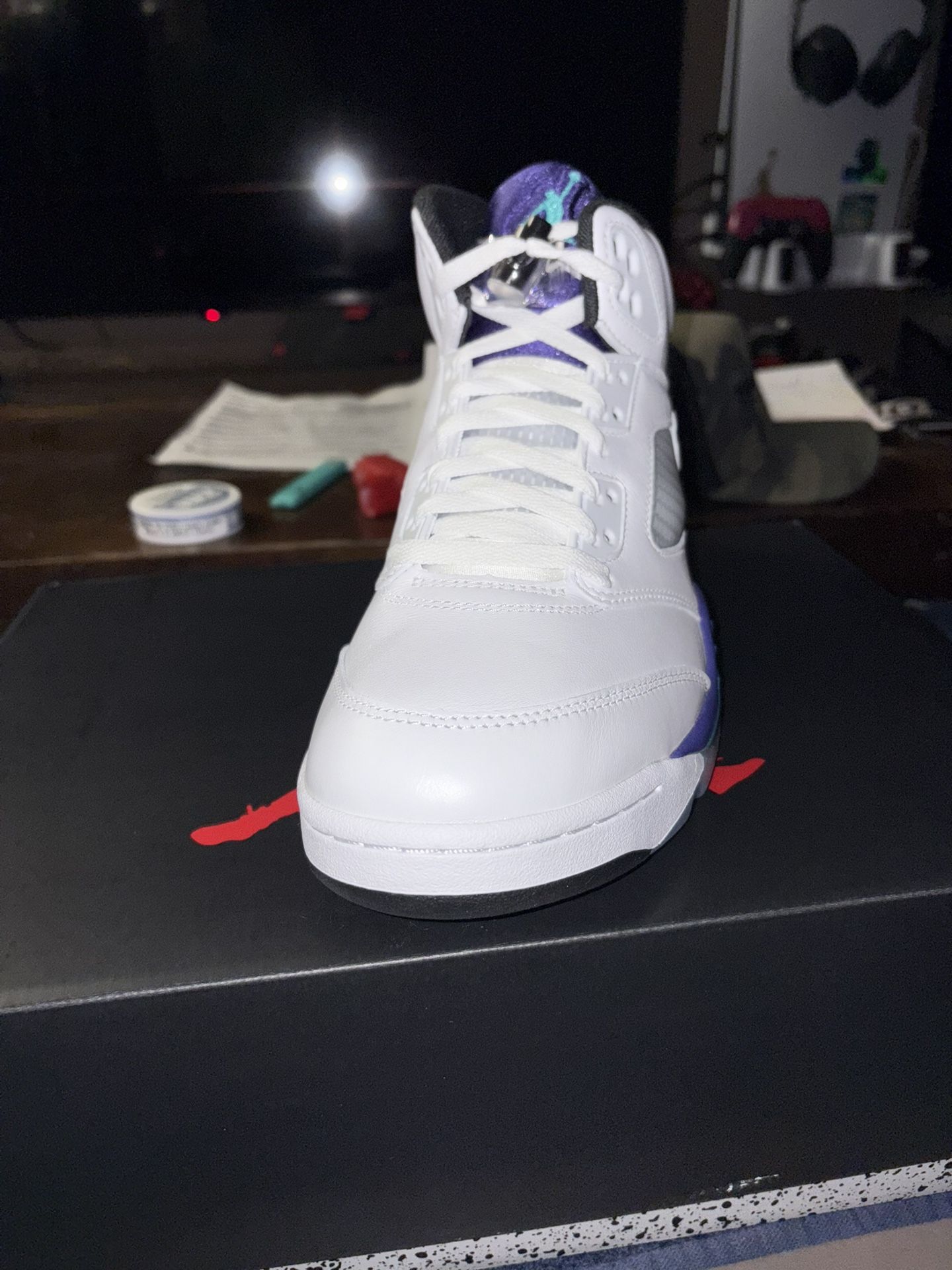 Jordan 5 Grape