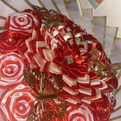 Handmade Ribbon Eternal Roses 🌹 