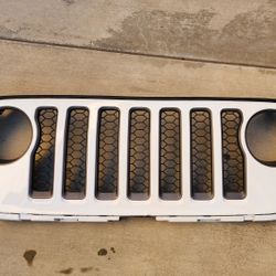 Jeep Gladiator Wrangler OEM Front Grill - White