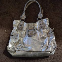 Silver Handbag 