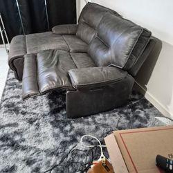 Gray Dual Recliner 