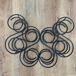 Wine Rack - Black Metal 