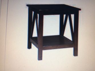 Linon Titian End Table, Espresso