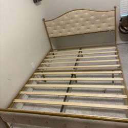 Queen bed frame
