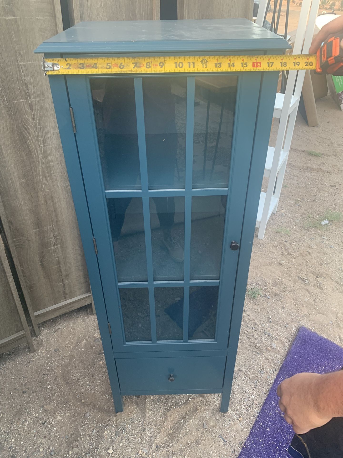3 Piece Antique Blue Living Room set
