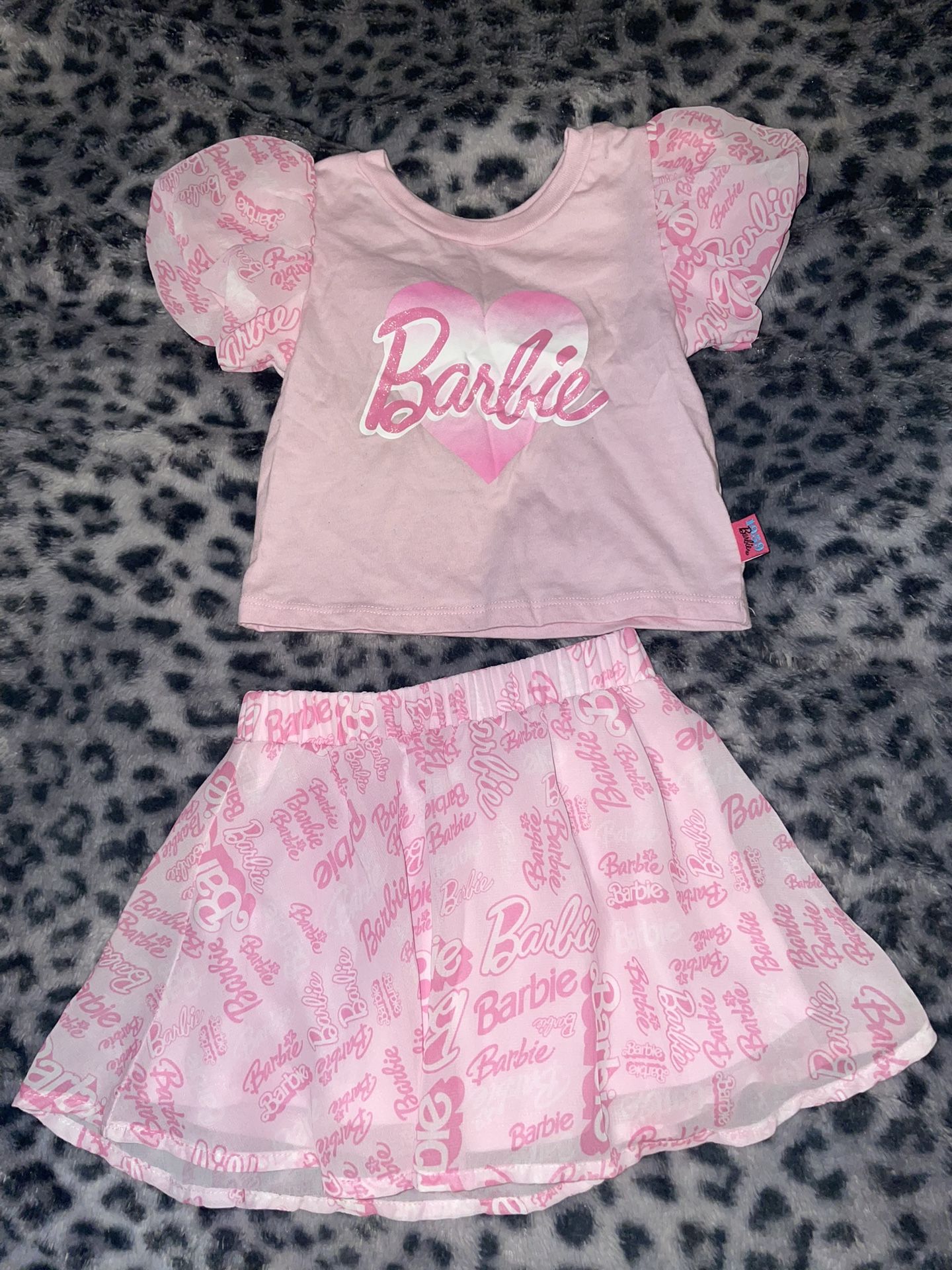 Barbie Shirt And Skirt Set