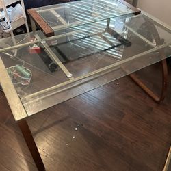 Glass Desk