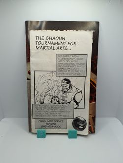 Mortal Kombat Booklet & Cheat Code Comic