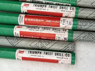 TRIUMPH 3/8. Masonry Drill Bits (6pcs).