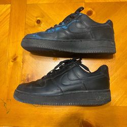Black Air Force Ones