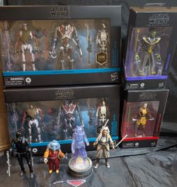 Star wars Black Series Figure Lot Army Build