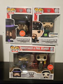 Undertaker Funko Pop Lot