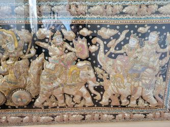 depiction of a clan battle from Thailand.
