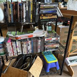 DVDs, CDs, Books+ @Estate Sale $$$ REDUCED