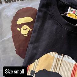 Bape Tee Brand New Size Small 45$
