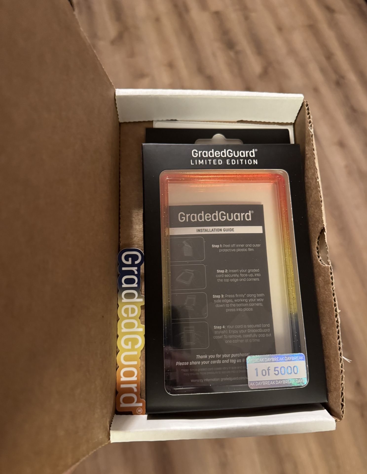 Limited edition Daybreak GradedGuard