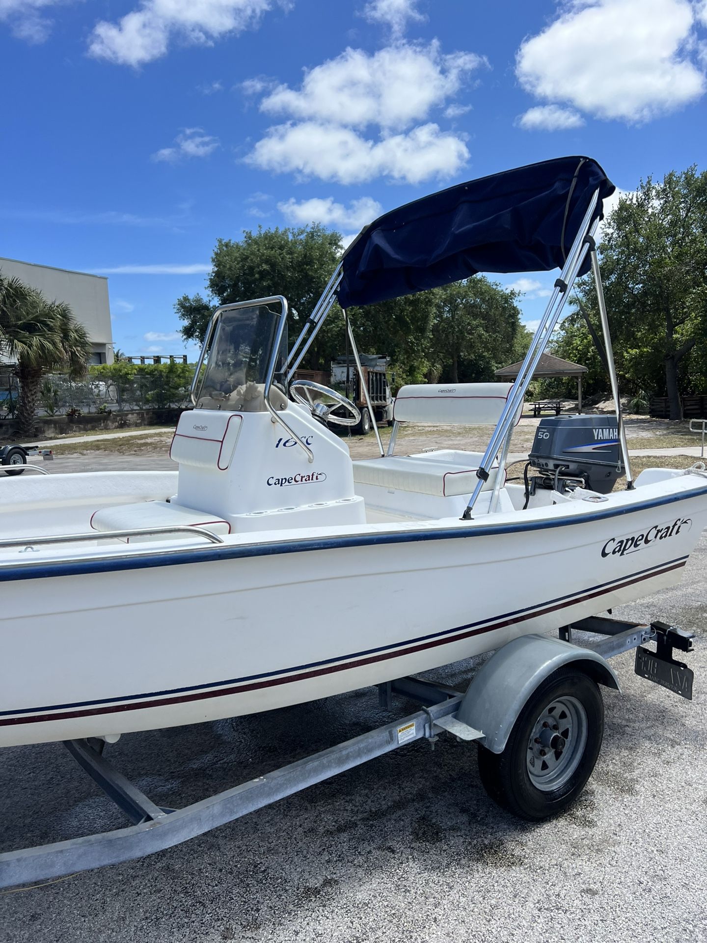 Cape Craft Center Console Skiff Yamaha 2005