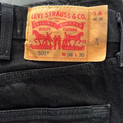 501 Levis 38x30