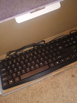 Keyboard and mouse