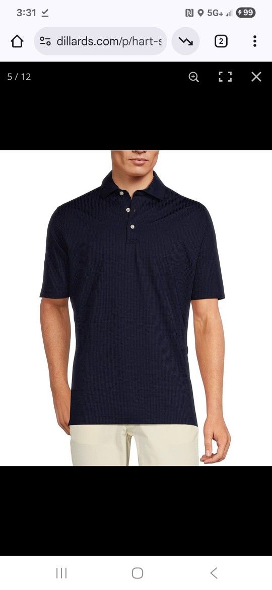 Guys Hart Schaffner Marx Polo Shirt